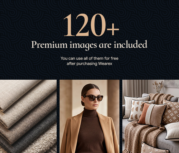 Wearex - Tailor & Textile WordPress Theme